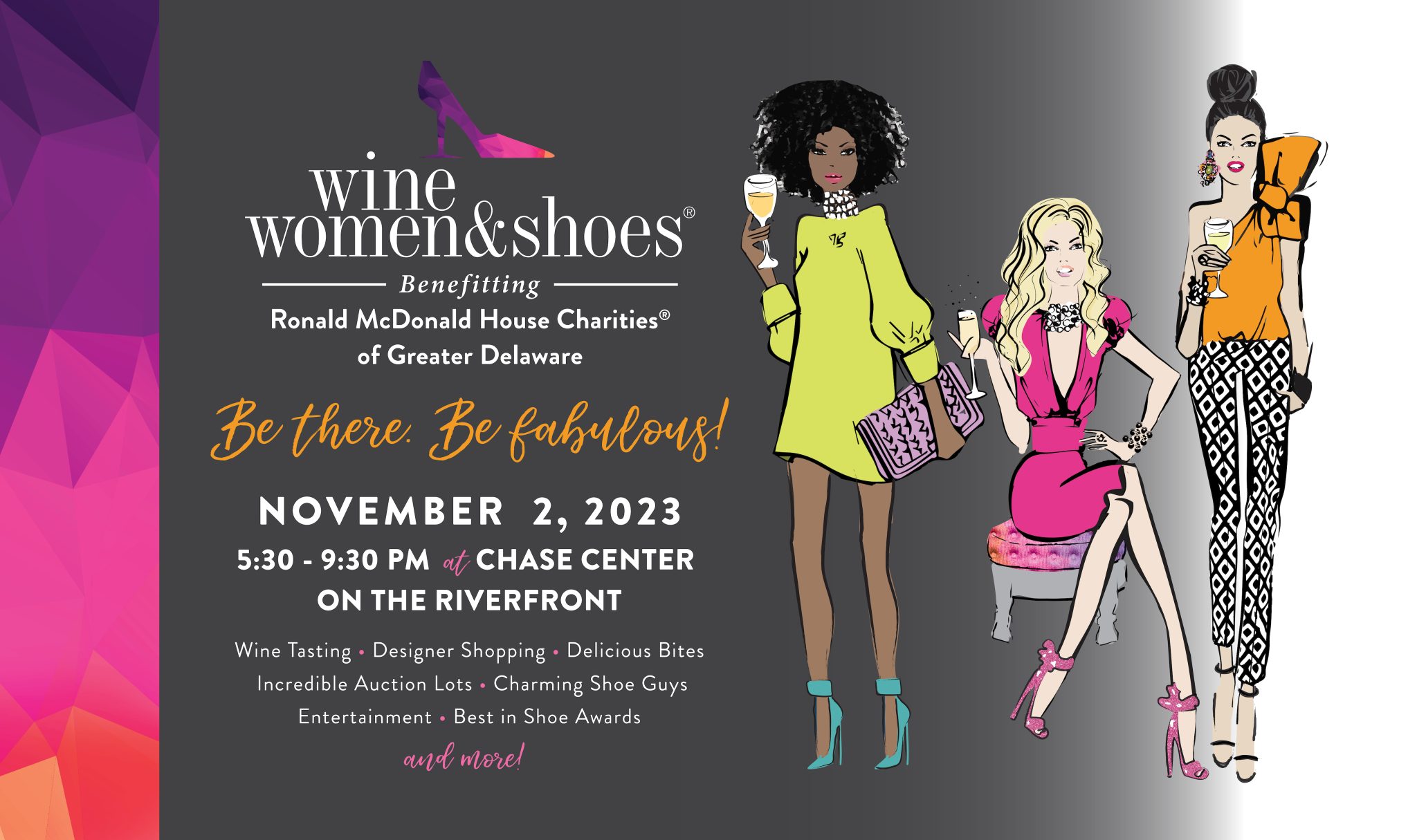 Wilmington, DE 2023 Wine Women & Shoes